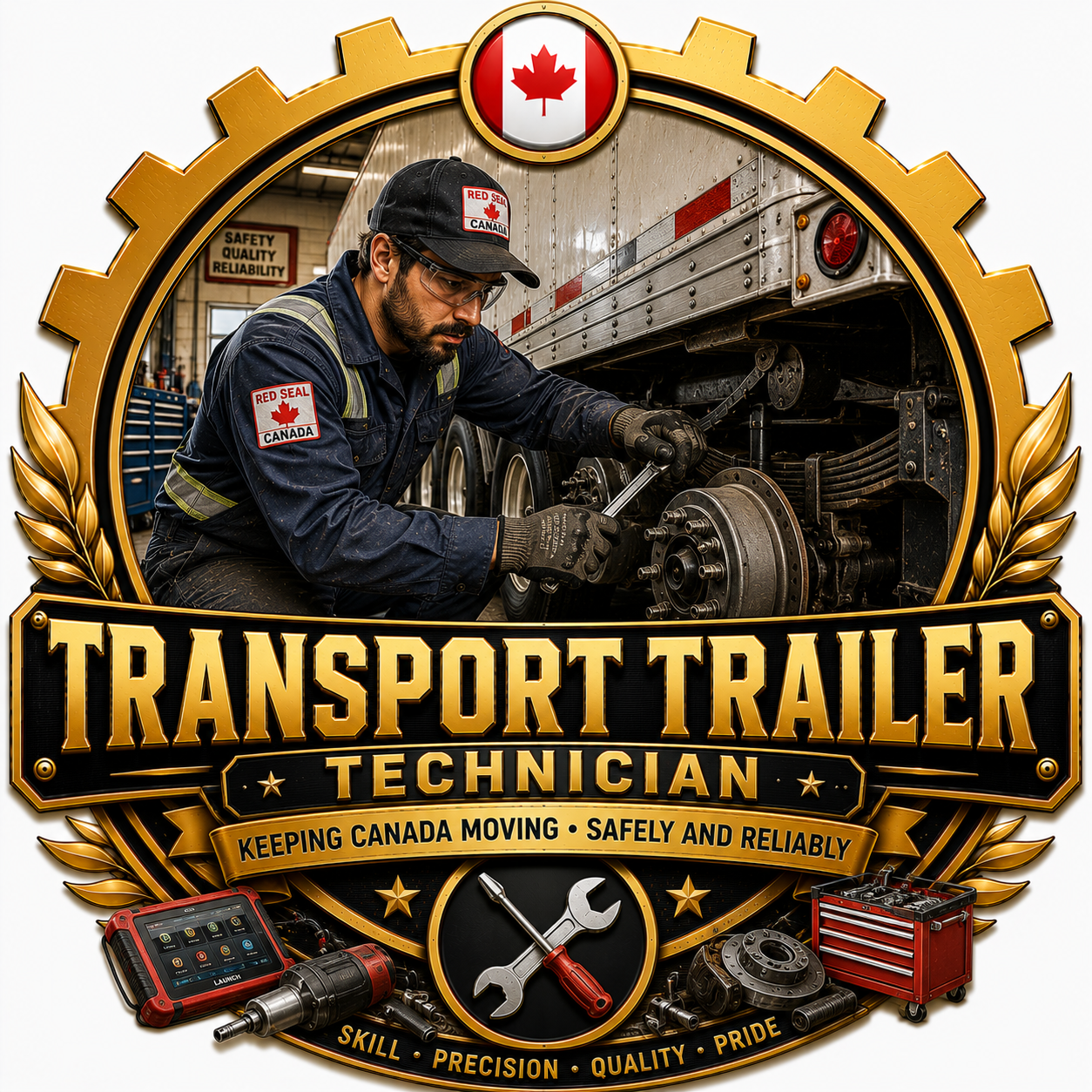 Transport Trailer Technician (ট্রান্সপোর্ট ট্রেইলার টেকনিশিয়ান / লরি ও বড় ট্রেইলার মেরামতকারী)
