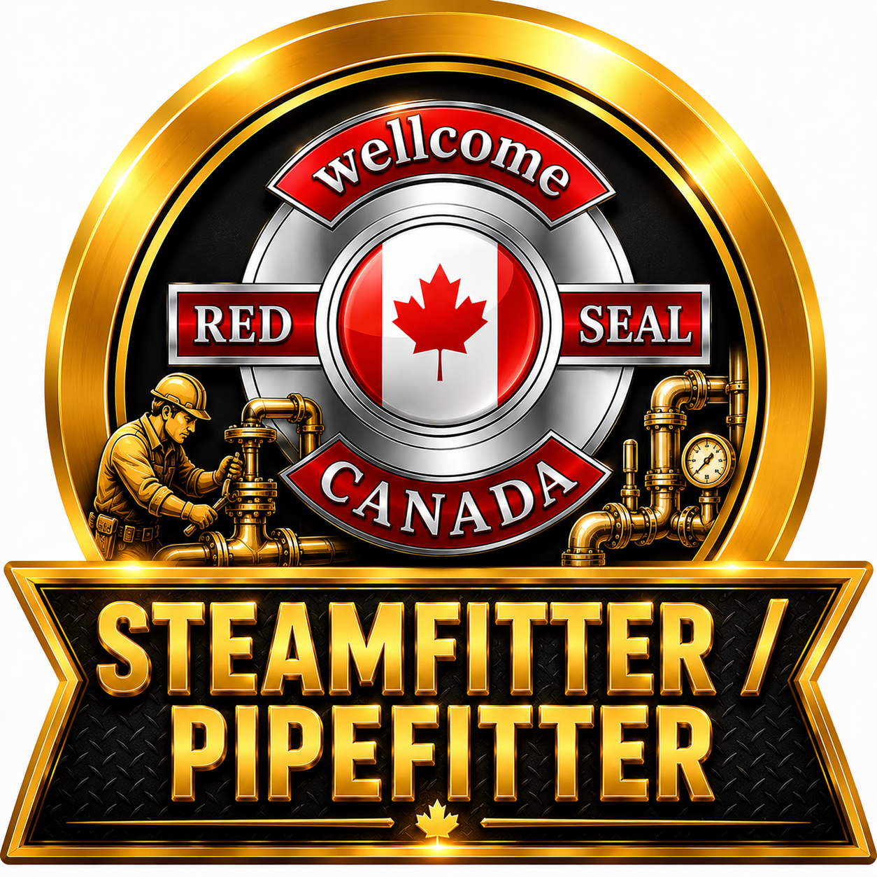 Steamfitter / Pipefitter (স্টিমফিটার / পাইপফিটার / বাষ্প ও উচ্চ চাপযুক্ত পাইপ মিস্ত্রি)