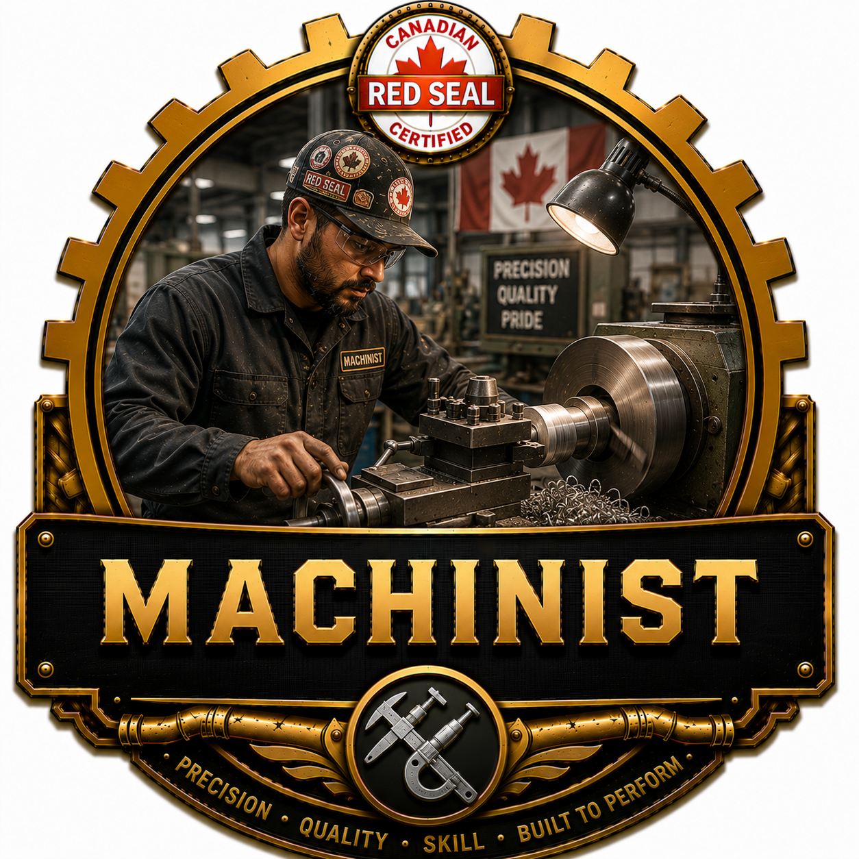 Machinist (মেশিনিস্ট / লেদ ও টার্নিং মেশিন অপারেটর)