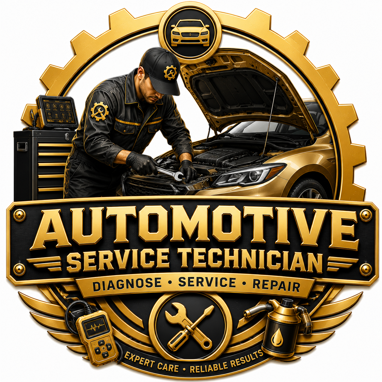 Automotive Service Technician (অটোমোটিভ সার্ভিস টেকনিশিয়ান / মোটর গাড়ি মেকানিক)